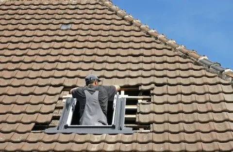 Pose de velux - Rolampont